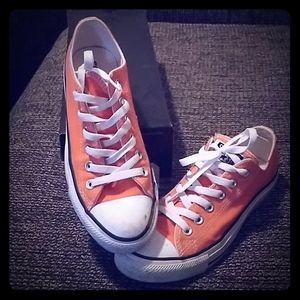 Orange converse